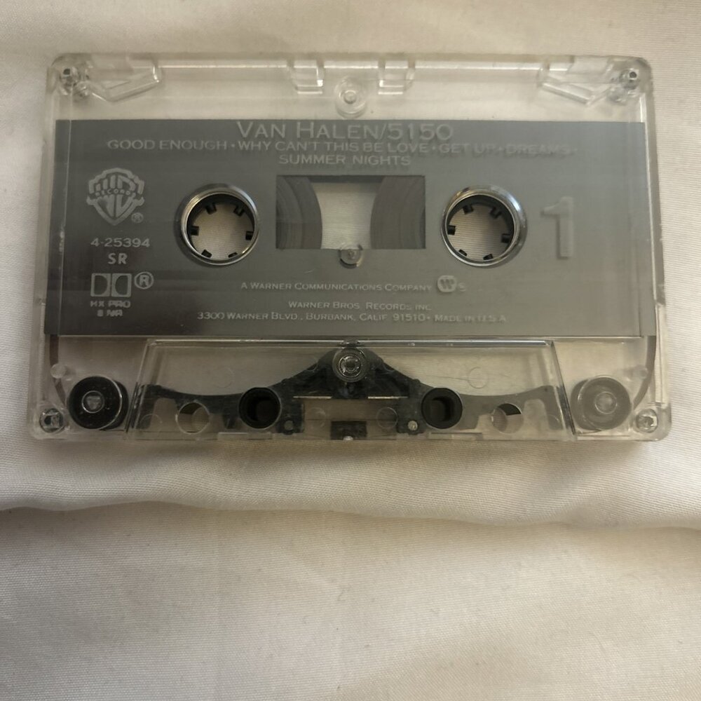 5150 by Van Halen Cassette, Mar-1986, Warner Bros. VGC - Picture 6 of 8